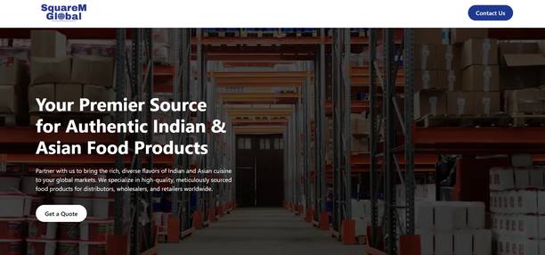 SquareM Global — website screenshot