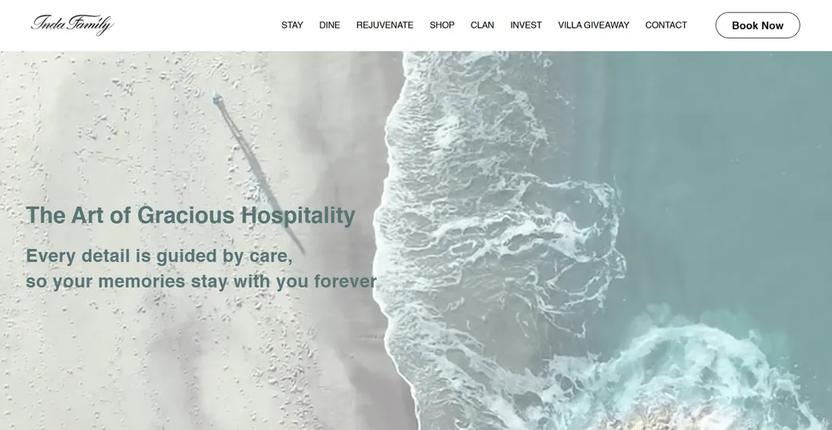 InDa Family website screenshot